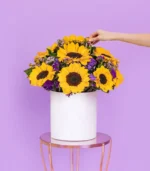 arreglo-box-de-rosas-y-girasoles-en-caja-ec